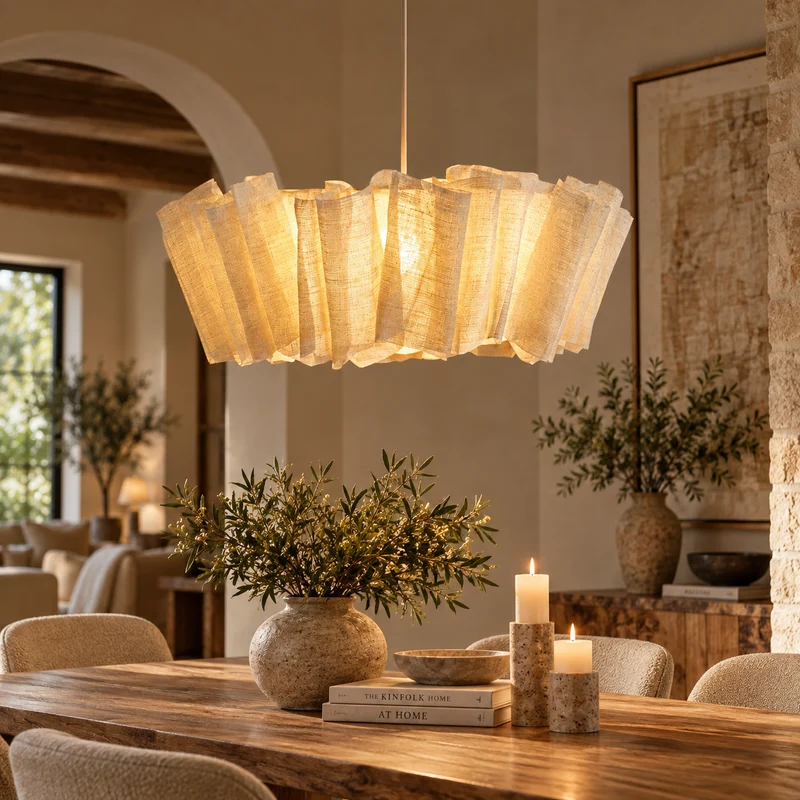 Woven Abaca Pendant | CLVOP800