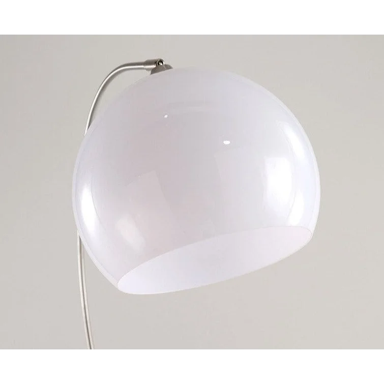 Chrome Arc Floor Lamp | Marble Base | CLOPO8950