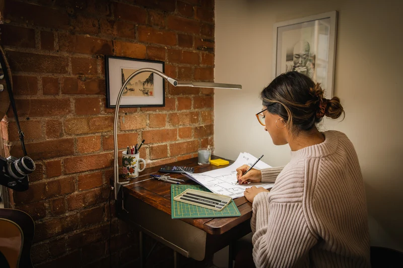 Techne Artist Lamp & Drafting Lamp