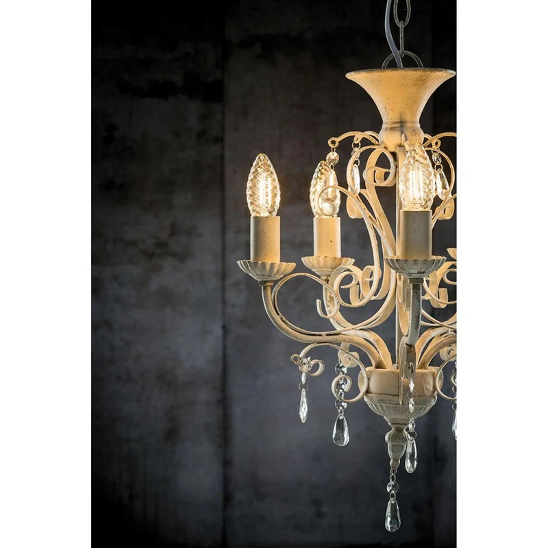 E14 2,6W Vintage Edition LED Kerze gedrehtes Glas 2500K