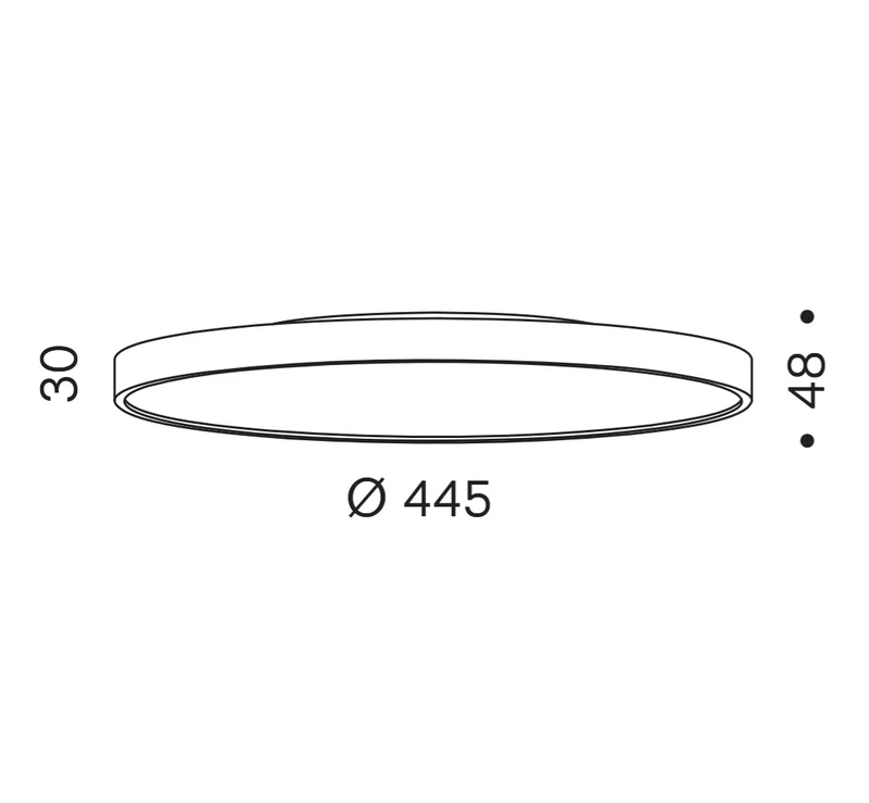 Deckenleuchte Slice XL Up&Down
