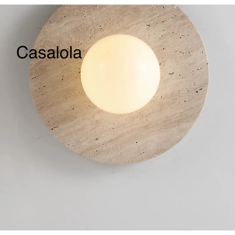 Round Marble Wall Light | CLZL6932