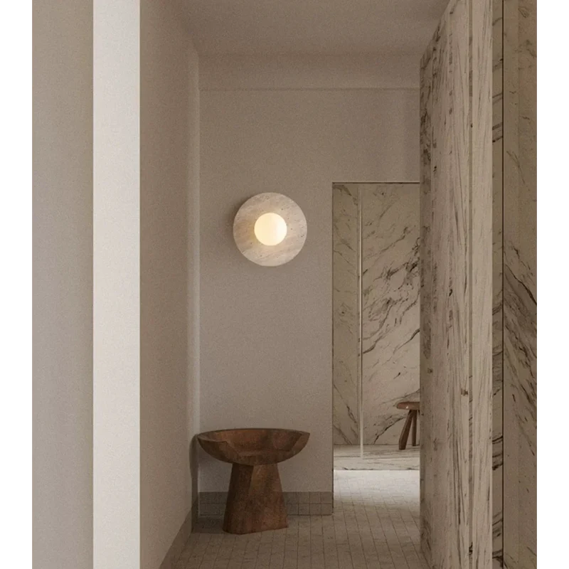 Round Marble Wall Light | CLZL6932