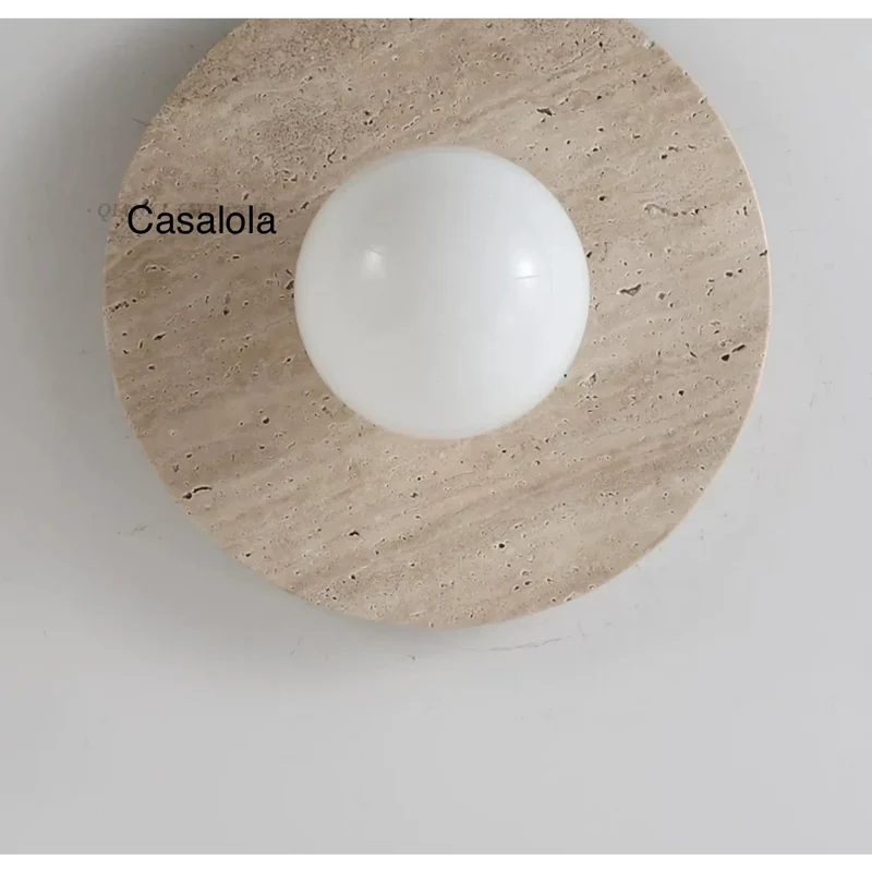 Round Marble Wall Light | CLZL6932