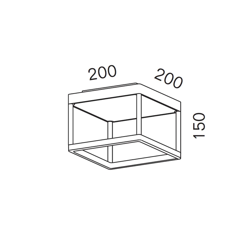 Deckenleuchte Reflex S 150