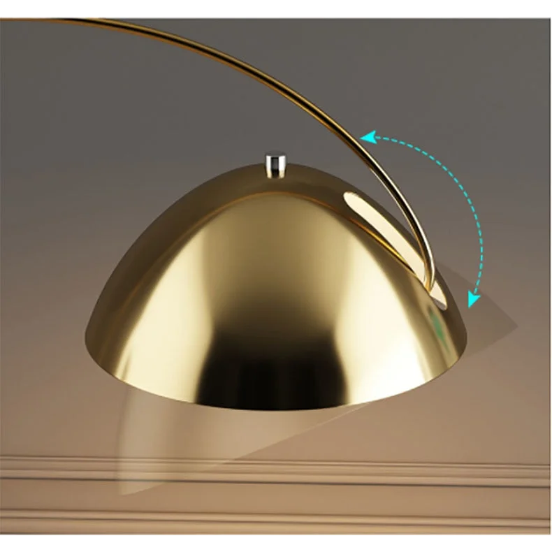 Metal Arc Floor Lamp | Black or Gold | CL55124
