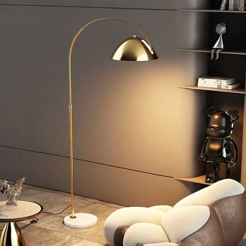 Metal Arc Floor Lamp | Black or Gold | CL55124