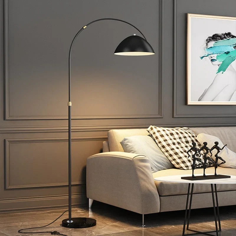 Metal Arc Floor Lamp | Black or Gold | CL55124