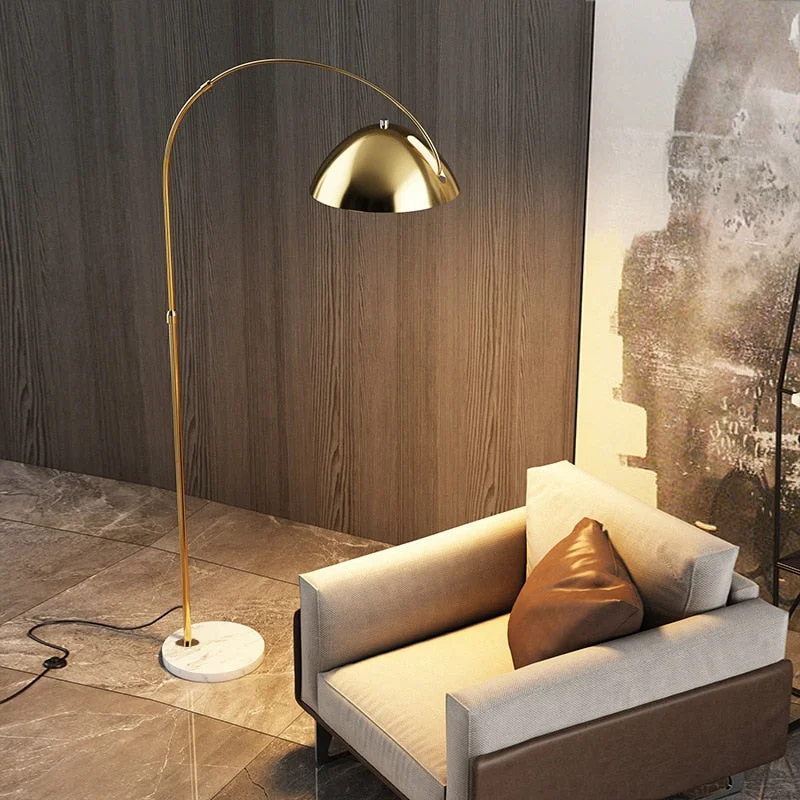 Metal Arc Floor Lamp | Black or Gold | CL55124