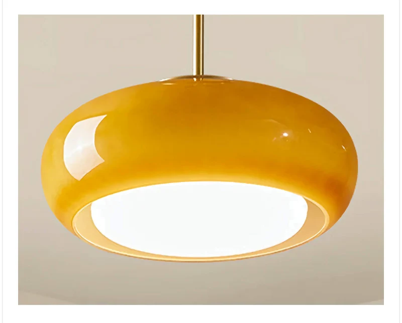 Glossy Glass Semi-Flush Mount | CLOR025A