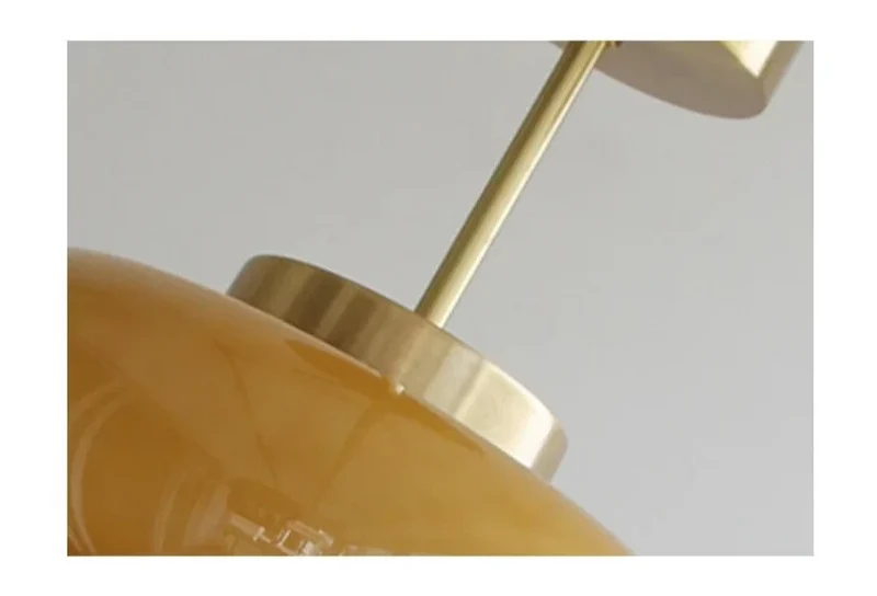 Glossy Glass Semi-Flush Mount | CLOR025A