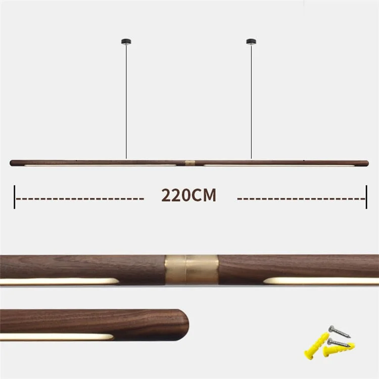 Wood Linear Pendant | Kitchen | CLGHLIN54
