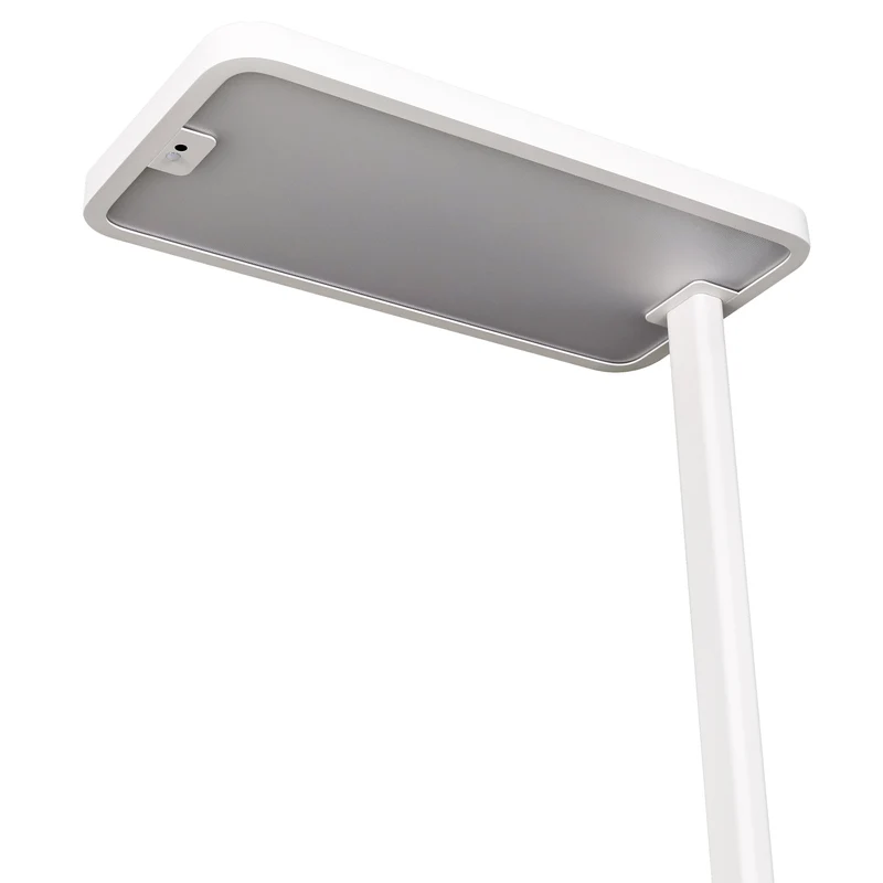 LED Büro Stehleuchte mit Touch Display, Neutralweiß, 100Watt, 9600lm, PIR & Tageslicht-Sensor