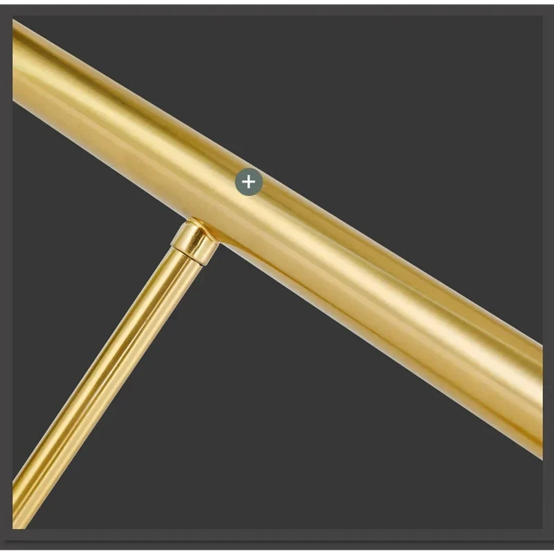 LED Tube Semi-Flush | Curved Acrylic | CLTUBE054