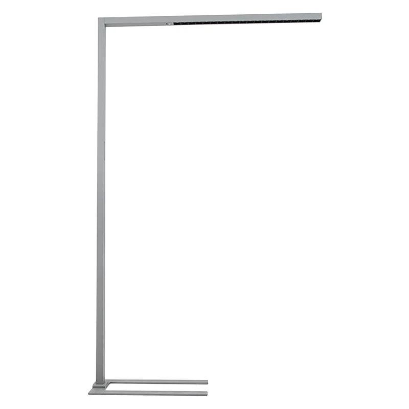 LED-Schreibtisch-Stehleuchte mit Touch Display, 70Watt, Neutralweiß, 9800lm, PIR & Tageslicht-Sensor