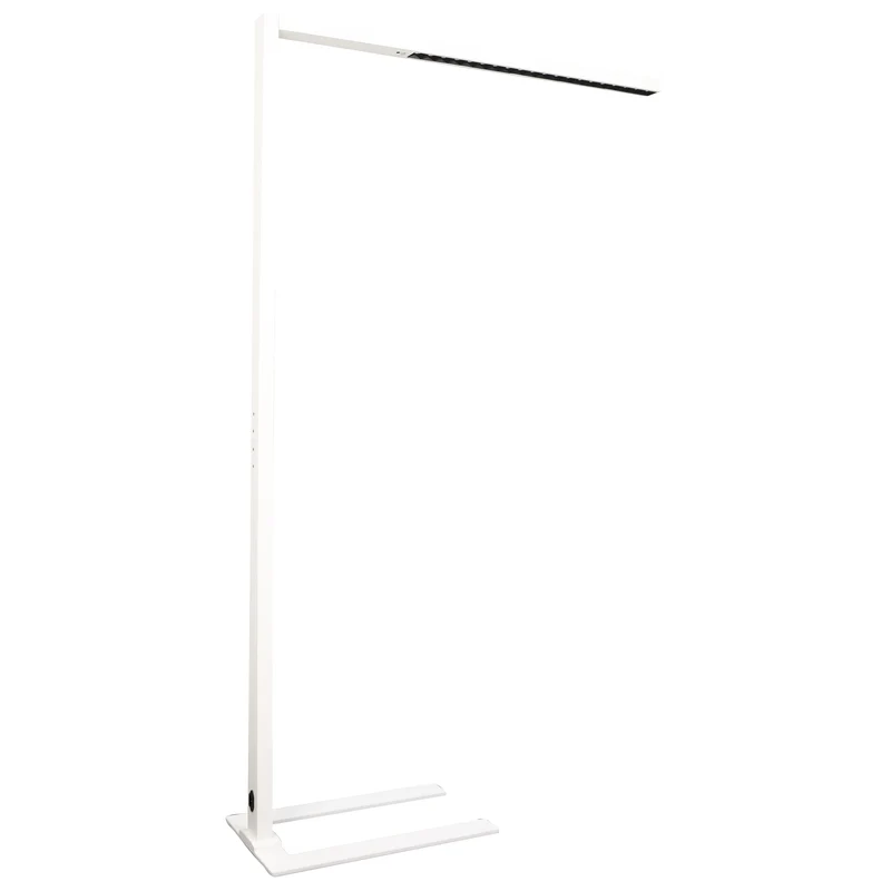 LED-Schreibtisch-Stehleuchte mit Touch Display, 70Watt, Neutralweiß, 9800lm, PIR & Tageslicht-Sensor