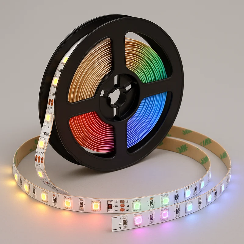 LED Streifen 300 SMD 24V 2700K RGBW 19,2W - 5 Meter Rolle