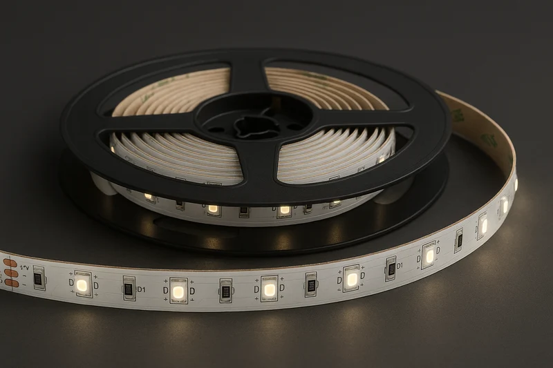 LED Streifen 600 SMD 12V 4000K 9,6W - 5 Meter Rolle