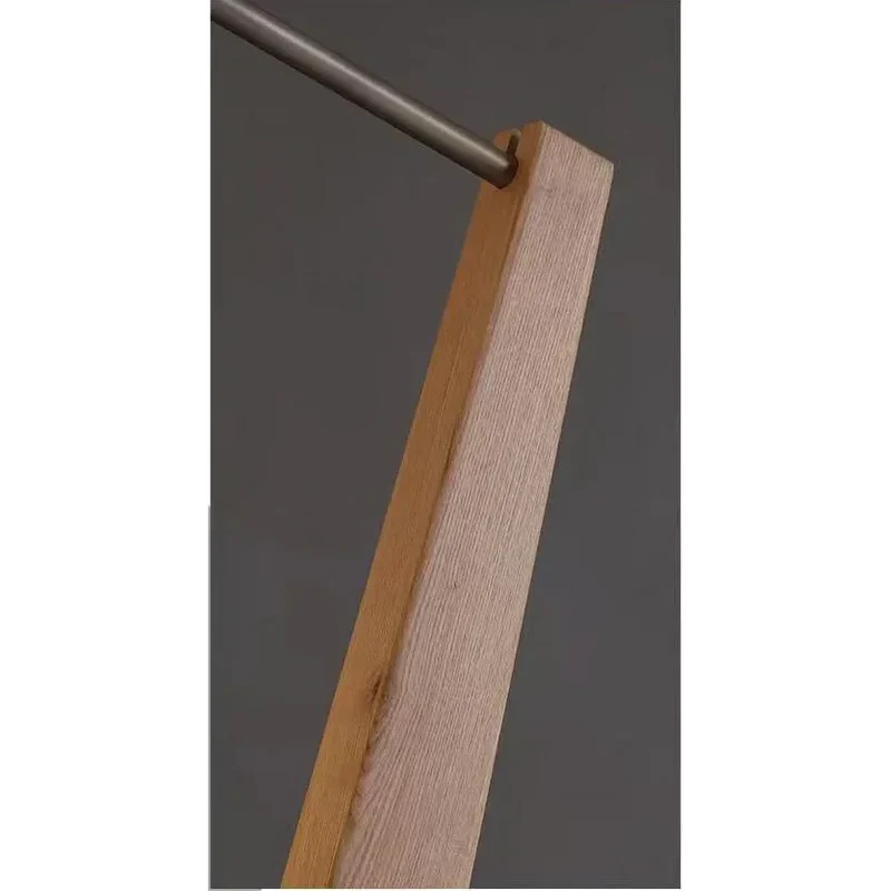 Walnut Floor Lamp | Angled Arm | CLV44402