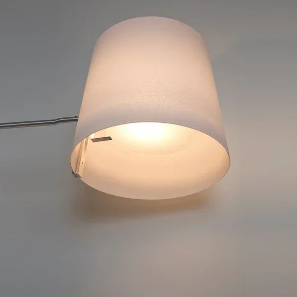 Walnut Floor Lamp | Angled Arm | CLV44402