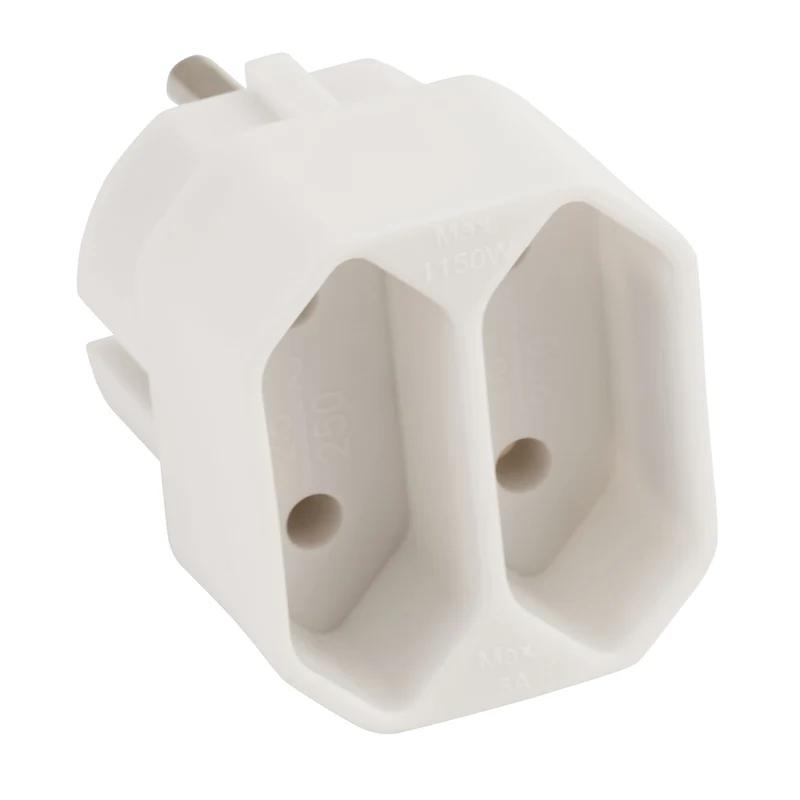 Steckdosenadapter als 2fach, 3fach, 4fach Ausführung