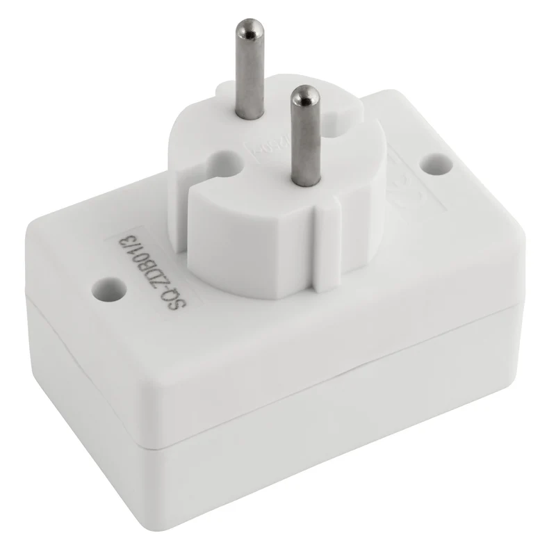 Steckdosenadapter als 2fach, 3fach, 4fach Ausführung