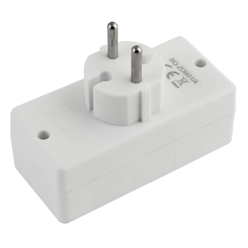 Steckdosenadapter als 2fach, 3fach, 4fach Ausführung