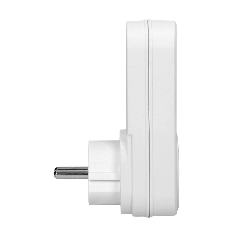 Funksteckdose mit Fernbedienung, Schuko-Version, 2er Set, Weiß