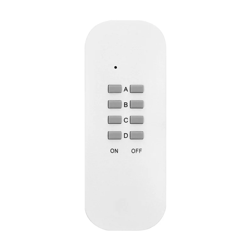 Funksteckdose mit Fernbedienung, Schuko-Version, 2er Set, Weiß