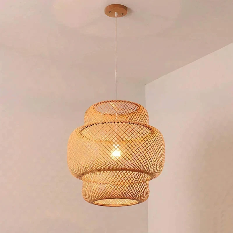 Handmade Bamboo Pendant Light | CL568525