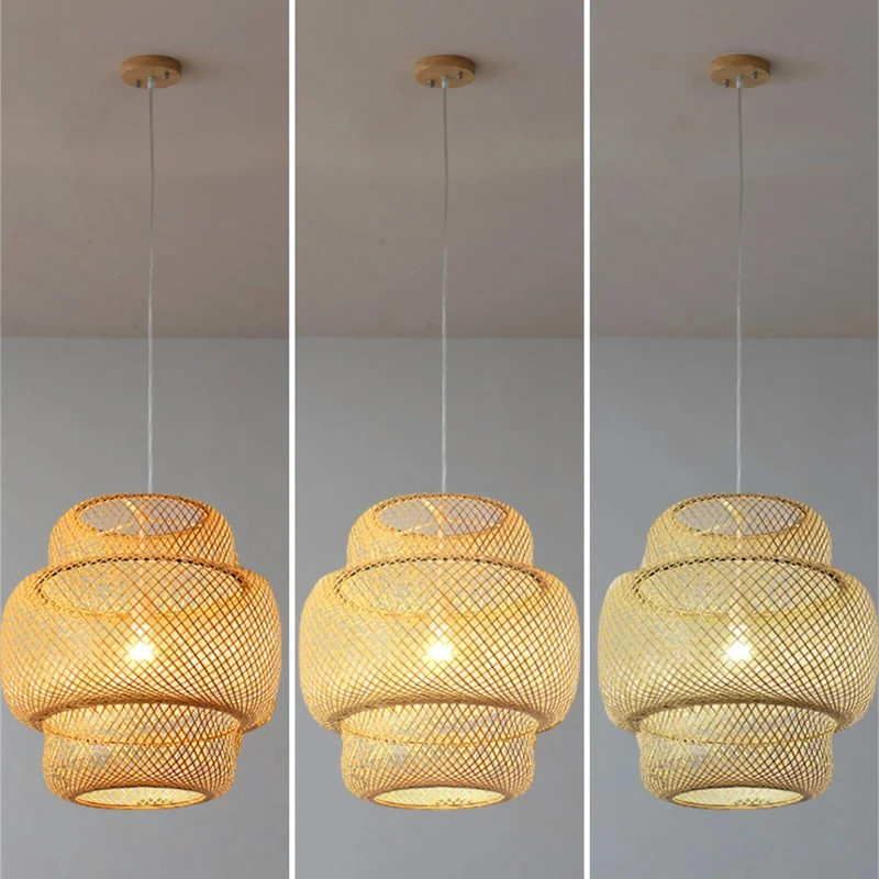 Handmade Bamboo Pendant Light | CL568525