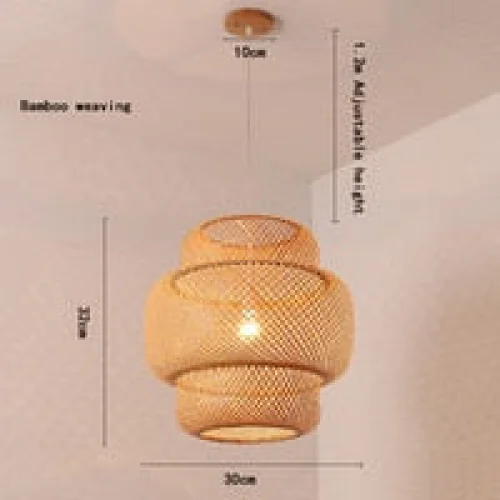 Handmade Bamboo Pendant Light | CL568525