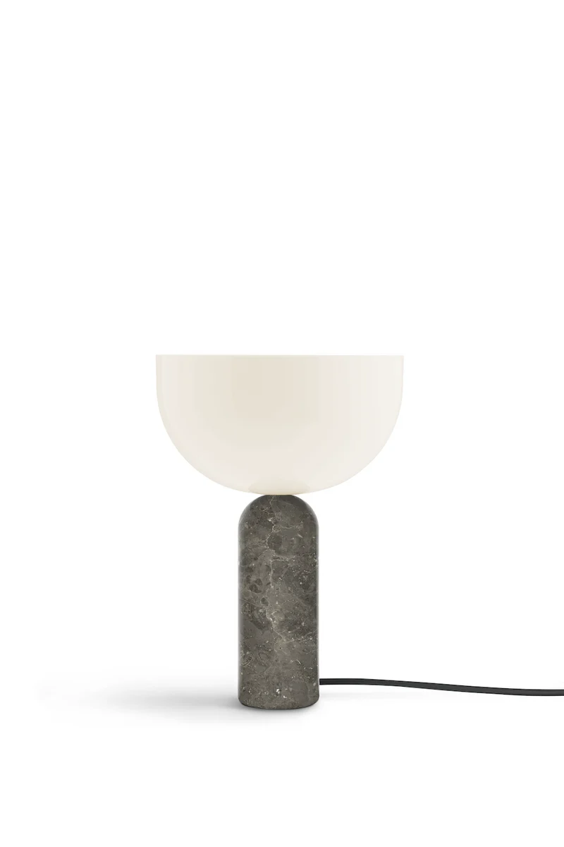 Kizu Table Lamp Marmor grau/beige klein New Works