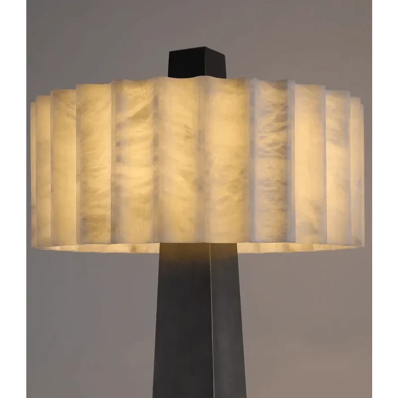 Pantheon Floor Lamp | Alabaster | CL895TY