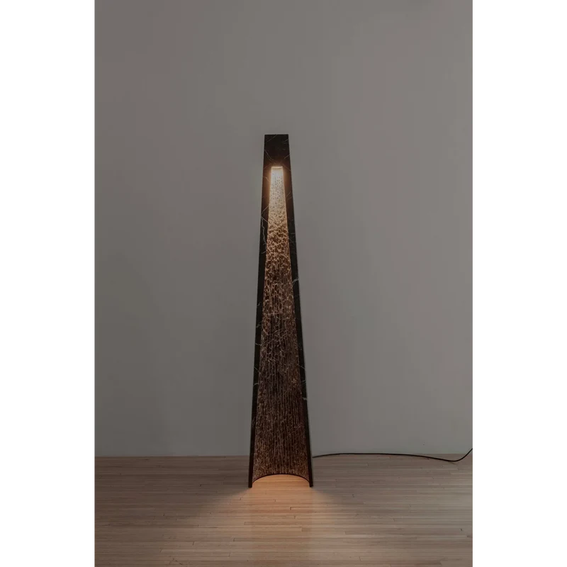 Maestà Marble-Look Floor Lamp | Black | CLUP850M