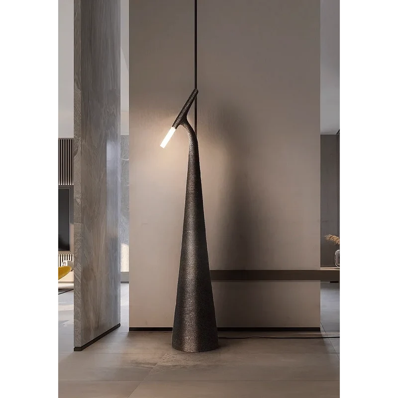 L'Alieno Floor Lamp | Resin Column | CLUP850