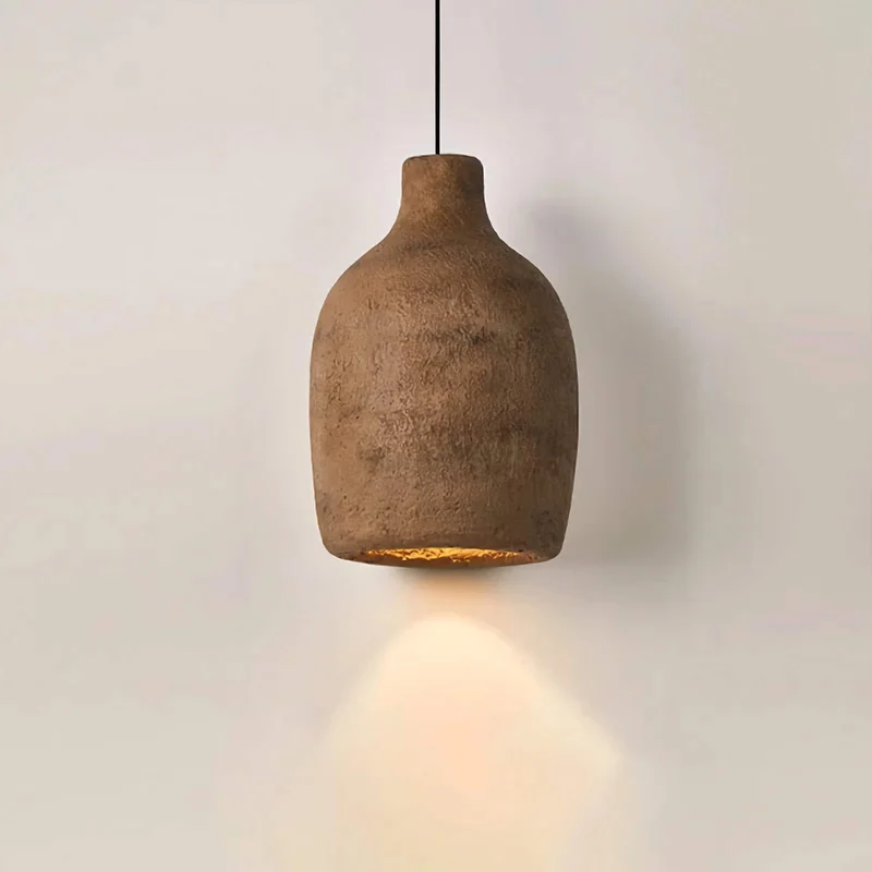 Wabi-Sabi Pendant | Earth-Tone Resin | CL852200-VL