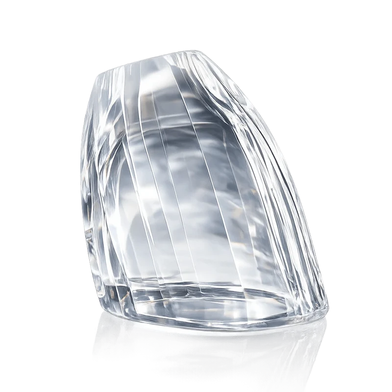 Kristall Glas klar Lampenglas Ersatzglas G4 Tulpe