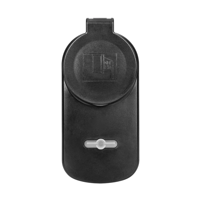 2er Set Funksteckdosen mit Fernbedienung, IP44, 1000W, Schuko Typ F, Schwarz