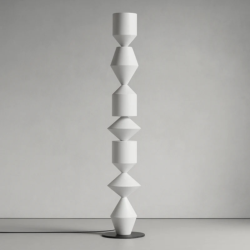 Geometric Iron Floor Lamp | CL855220CM