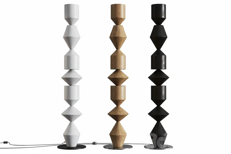 Geometric Iron Floor Lamp | CL855220CM