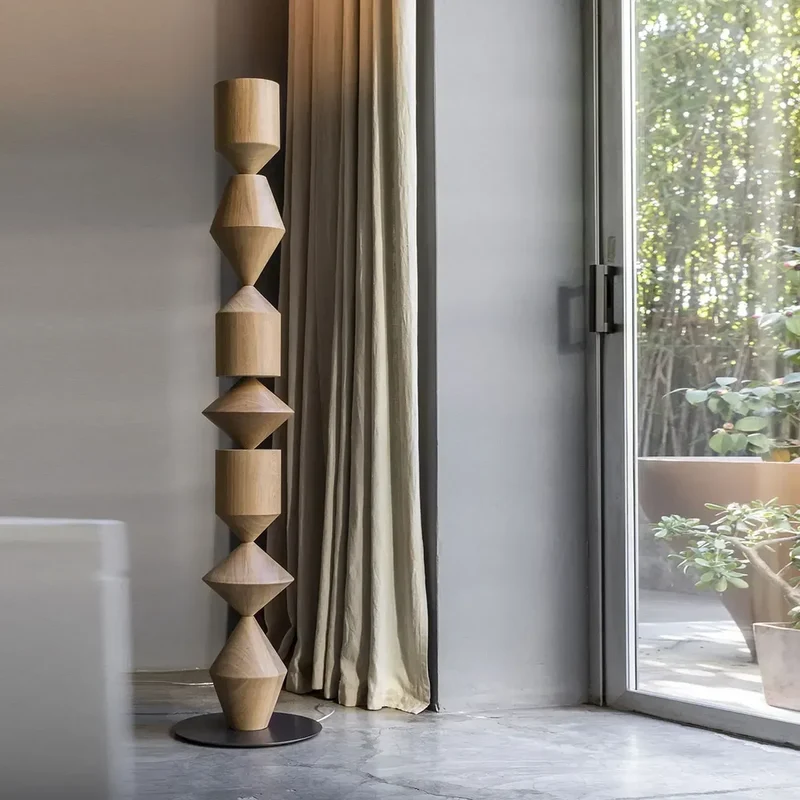 Geometric Iron Floor Lamp | CL855220CM