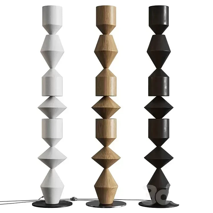 Geometric Iron Floor Lamp | CL855220CM