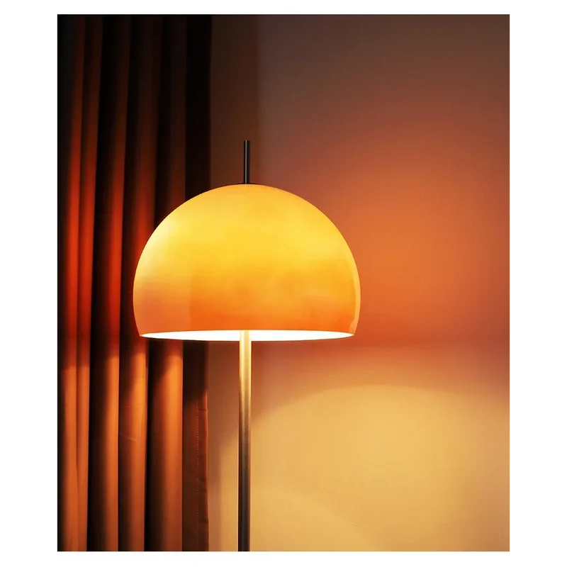 Orange Stained-Glass Lamp | Table & Floor | CLND049