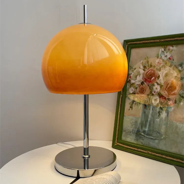 Orange Stained-Glass Lamp | Table & Floor | CLND049