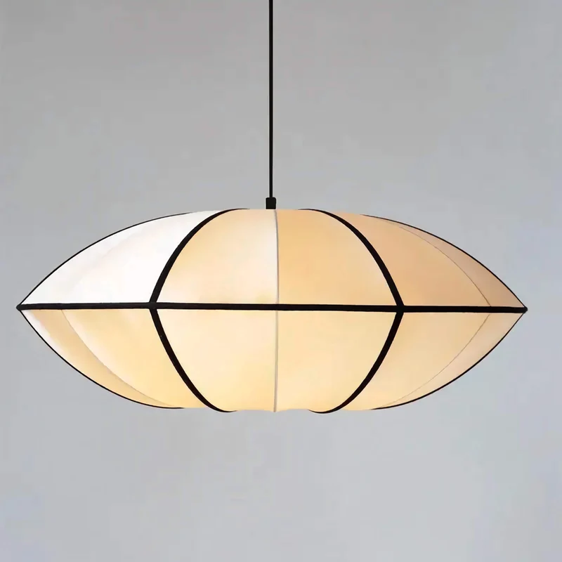 Silk & Iron Pendant Lantern | CLOK785