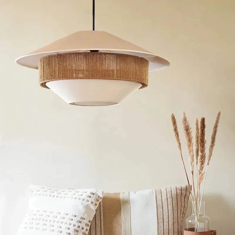 Handwoven Wicker Pendant | CL8785CV