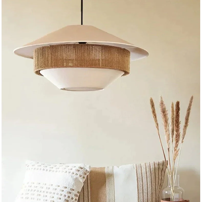 Handwoven Wicker Pendant | CL8785CV