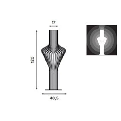 Serenity Floor Lamp | Bentwood Ash | CL879952V1