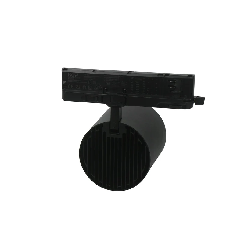 LED 3-Phasen Stromschienenstrahler Schwarz 12-42W 3200lm CCT 3000K/4000K/6000K 36°/60°